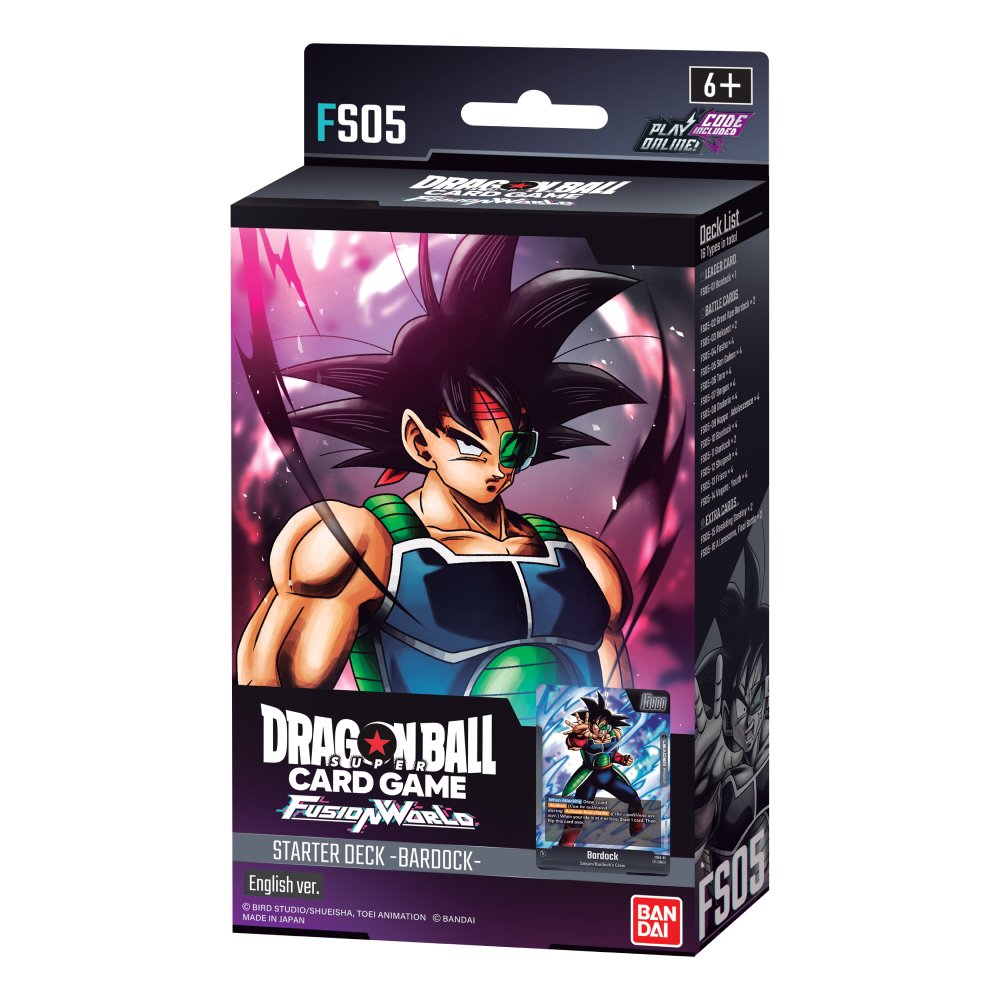 Dragon Ball Super Card Game: Fusion World – Starter Deck - Bardock [FS05]